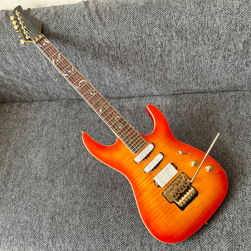 PANGO Music Sunburst Color Electric Guitar (PJS-821)