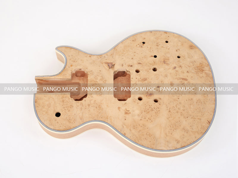 LP Custom DIY Electric Guitar Kit with Burl Maple Top (CST-970F)