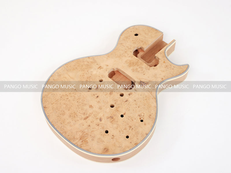 LP Custom DIY Electric Guitar Kit with Burl Maple Top (CST-970F)
