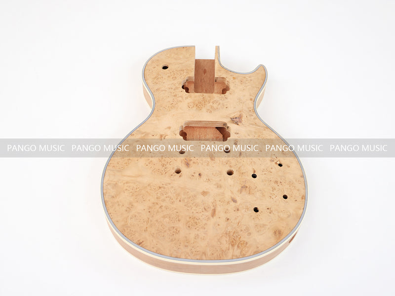 LP Custom DIY Electric Guitar Kit with Burl Maple Top (CST-970F)