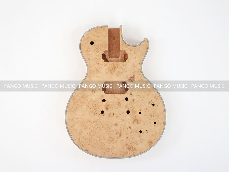 LP Custom DIY Electric Guitar Kit with Burl Maple Top (CST-970F)