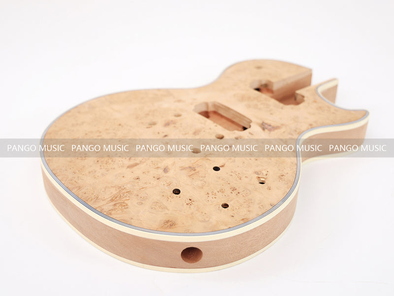 LP Custom DIY Electric Guitar Kit with Burl Maple Top (CST-970F)