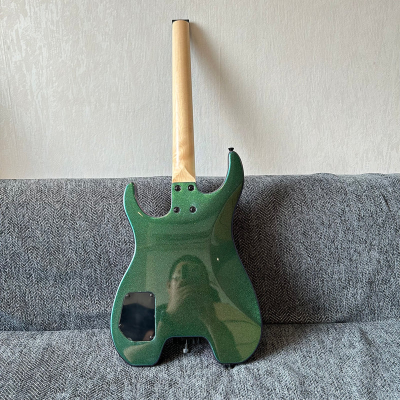PANGO Music Metallic Sparkling Finish Headless Electric Guitar (PMG-005)