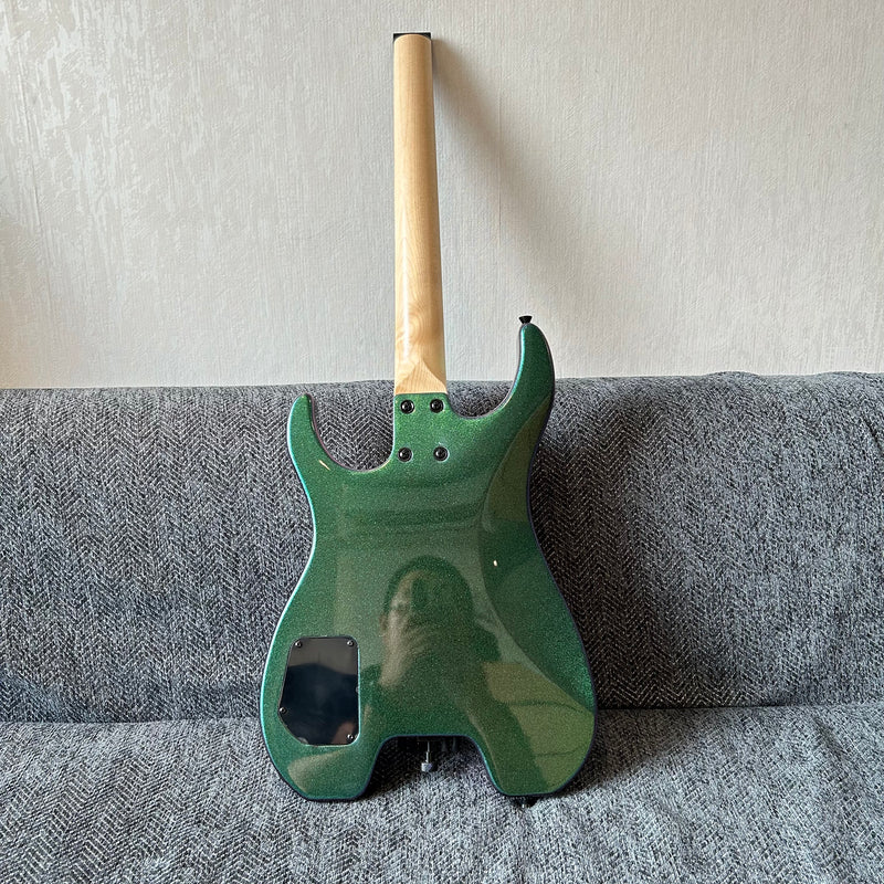 PANGO Music Metallic Sparkling Finish Headless Electric Guitar (PMG-005)