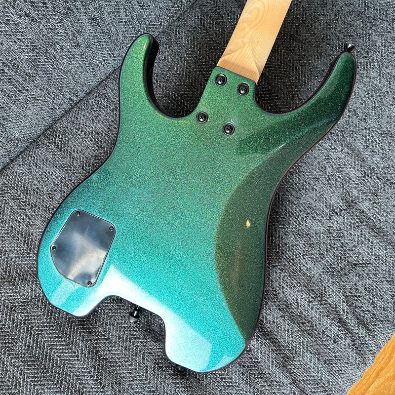 PANGO Music Metallic Sparkling Finish Headless Electric Guitar (PMG-005)