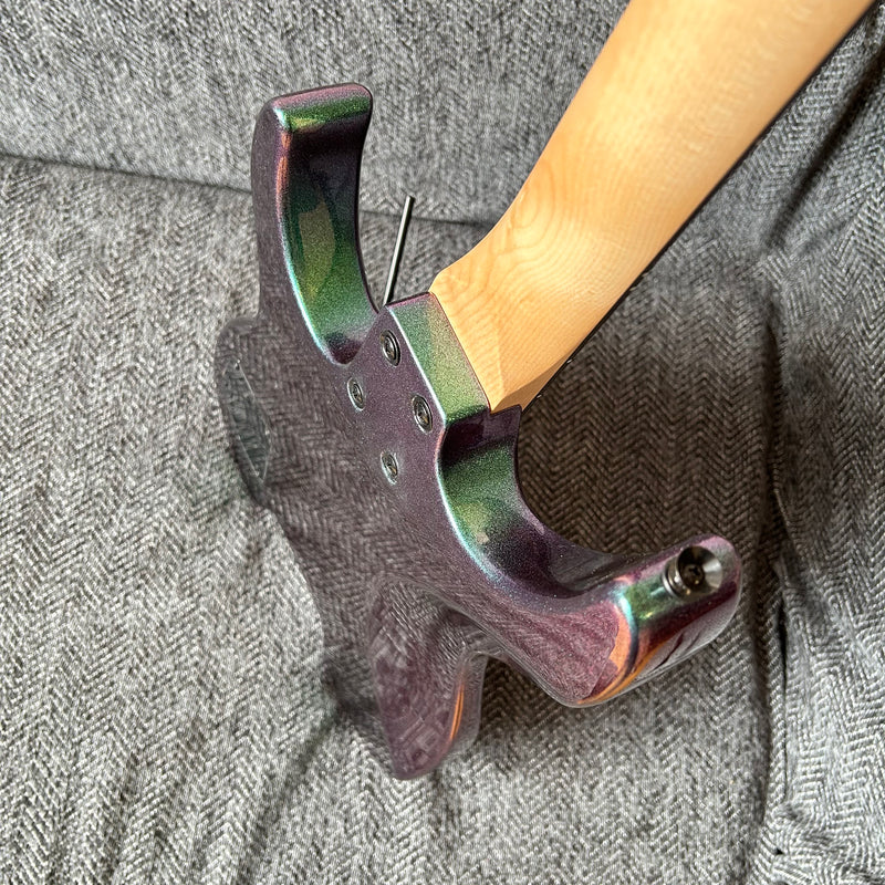 PANGO Music Metallic Sparkling Finish Headless Electric Guitar (PMG-005)