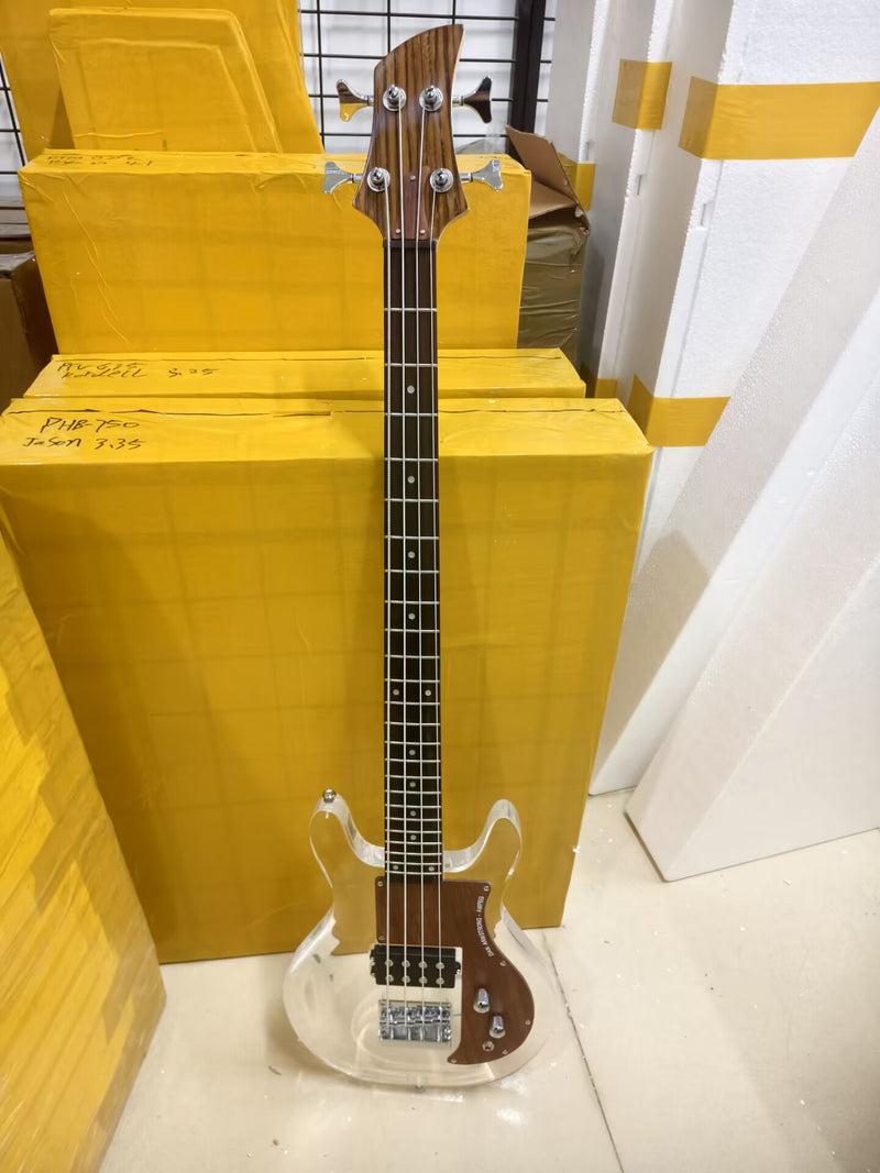 4 Strings Acrylic Body Electric Bass (PAG-008)