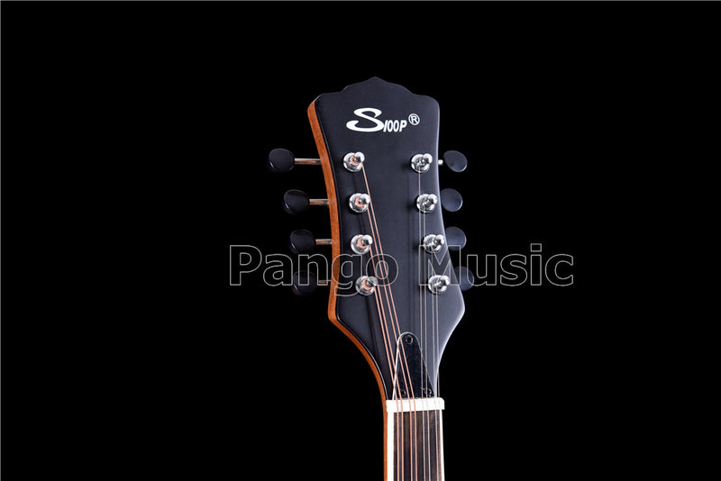 Solid Red Pine Top | 670mm Scale Length | Built-in EQ Acoustic-Electric Bouzouki (PBZ-587)