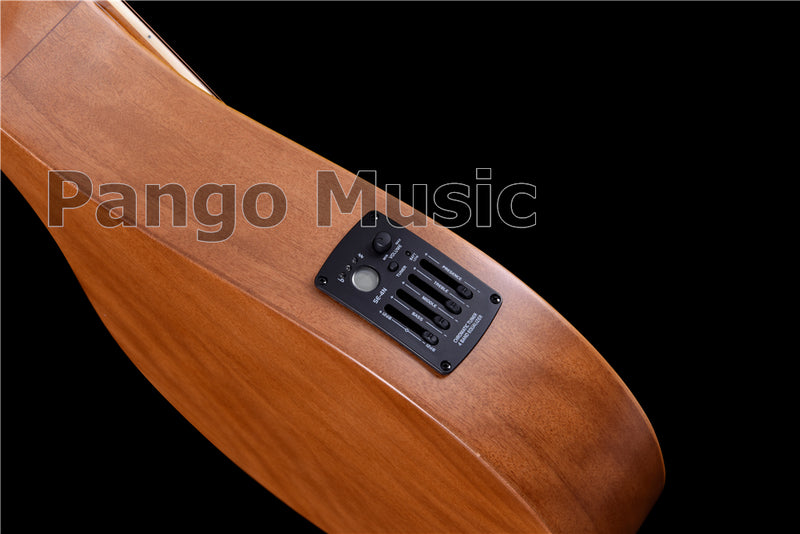 Solid Red Pine Top | 670mm Scale Length | Built-in EQ Acoustic-Electric Bouzouki (PBZ-587)