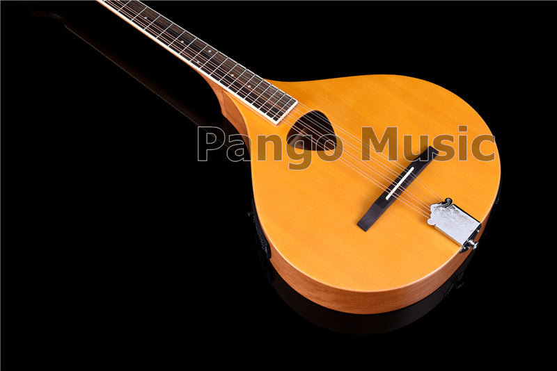 Solid Red Pine Top | 670mm Scale Length | Built-in EQ Acoustic-Electric Bouzouki (PBZ-587)