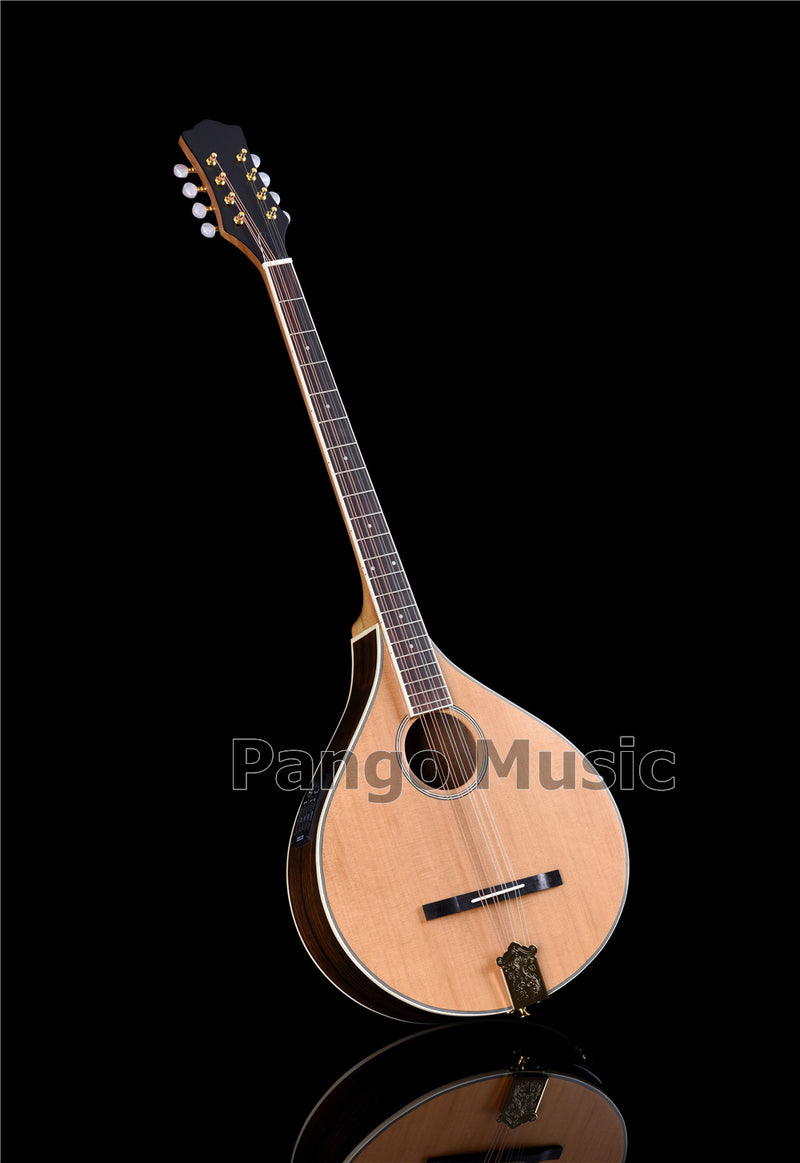 Solid Red Pine Top | 670mm Scale Length | Built-in EQ Acoustic-Electric Bouzouki (PBM-588S)