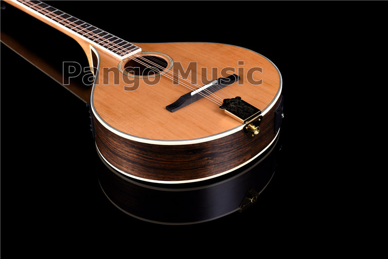 Solid Red Pine Top | 670mm Scale Length | Built-in EQ Acoustic-Electric Bouzouki (PBM-588S)