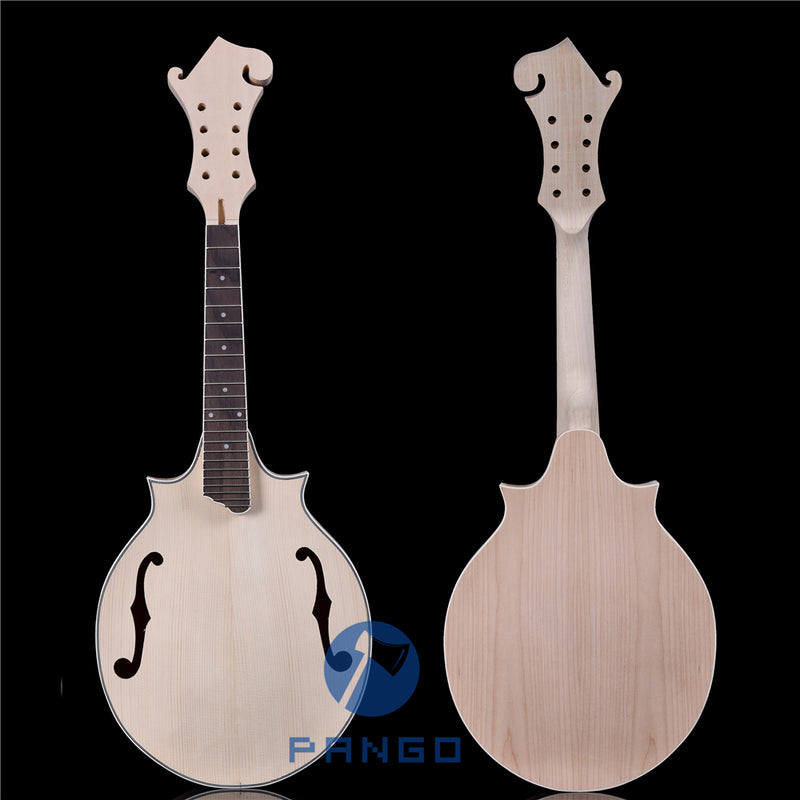 PANGO Music W-Style Solid Spruce Top DIY Mandolin Kit (PMB-700)