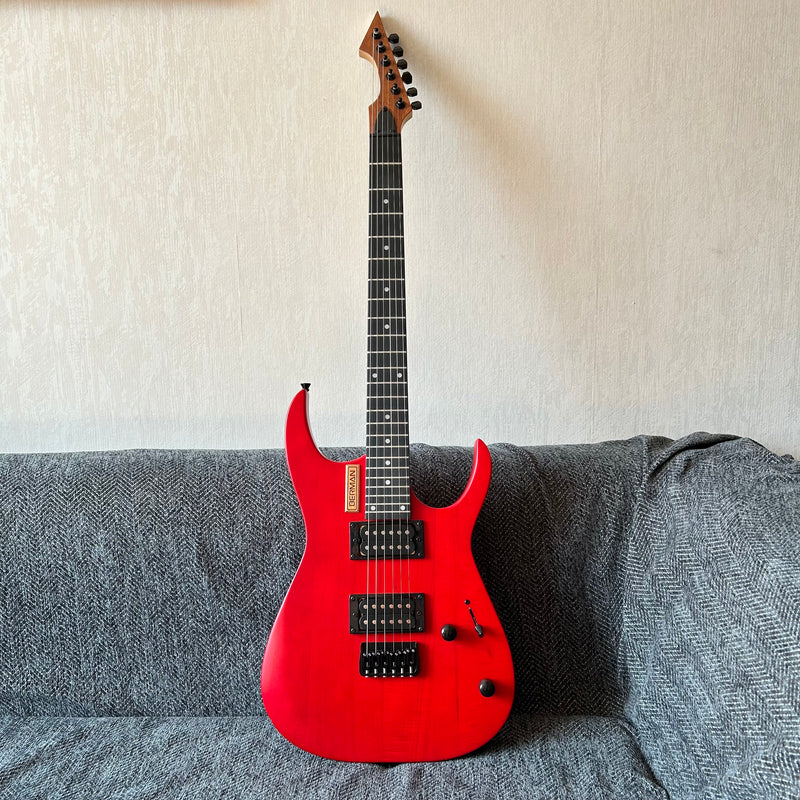 PANGO Music Red Matt Finish Electric Guitar (PMG-004)