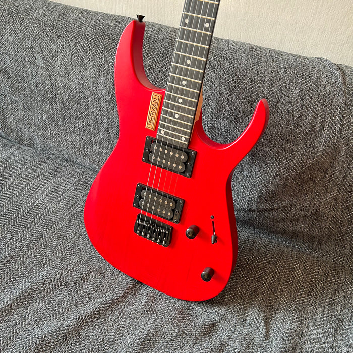 PANGO Music Red Matt Finish Electric Guitar (PMG-004)