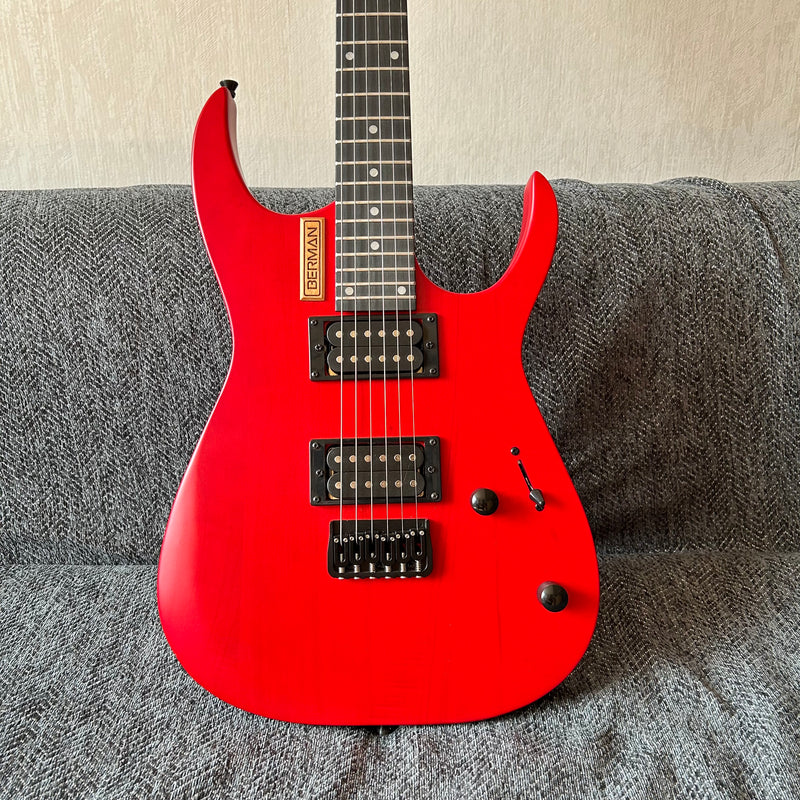 PANGO Music Red Matt Finish Electric Guitar (PMG-004)