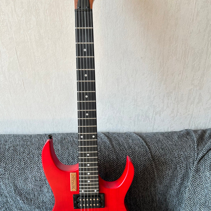 PANGO Music Red Matt Finish Electric Guitar (PMG-004)