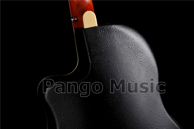 41 Inch Round Back Acoustic Guitar with 4 Sections EQ (PNT-125)