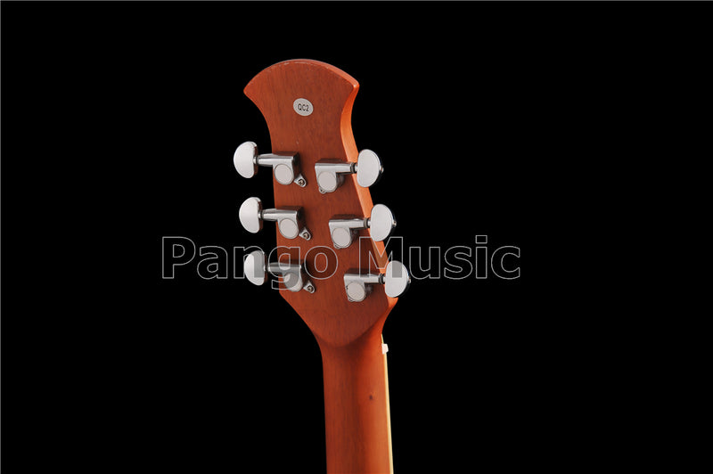 41 Inch Round Back Blue Acoustic Guitar (PNT-133)