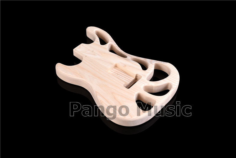 Weight Relief Design Ash Body DIY Electric Guitar Kit (PST-570F, Fast Shipping, Tariff-free)