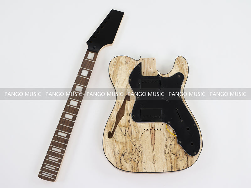 Tele Style Semi Hollow Body DIY Electric Guitar Kit (PTL-001)