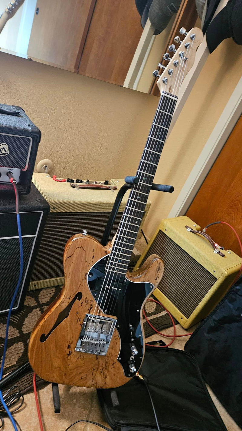 Semi Hollow Body Tele Style DIY Electric Guitar Kit (PTL-002)