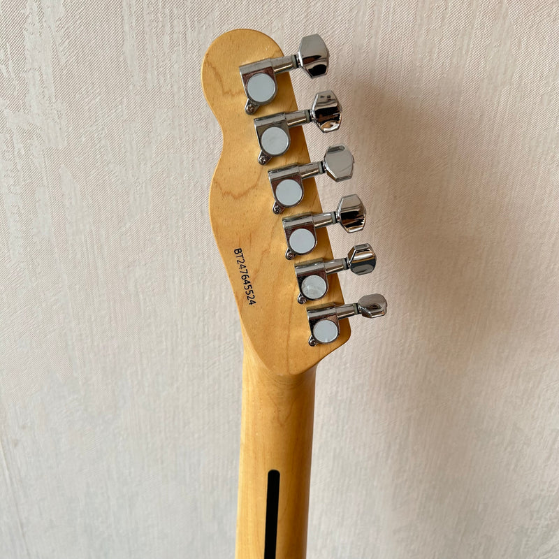 PANGO Music Tele Style Electric Guitar with Spalted Maple Top (PTL-128)