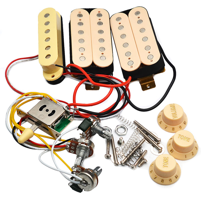 ST Style Pre-wired HSH Electric Guitar Pickup Set (PGP-003)