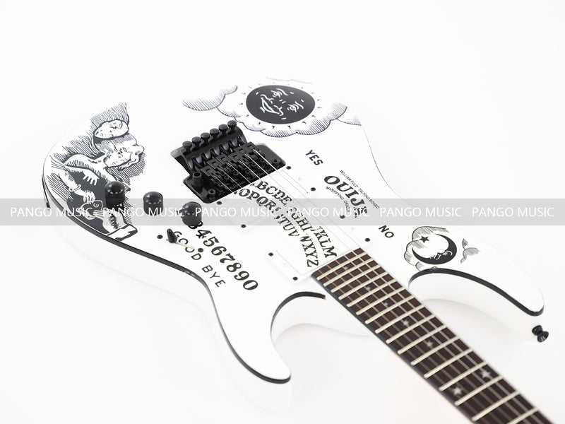 Moon Goddess Style Electric Guitar with Reverse Headstock (GKS-147)