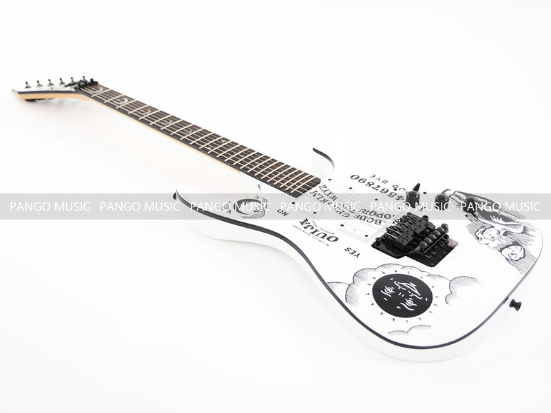 Moon Goddess Style Electric Guitar with Reverse Headstock (GKS-147)