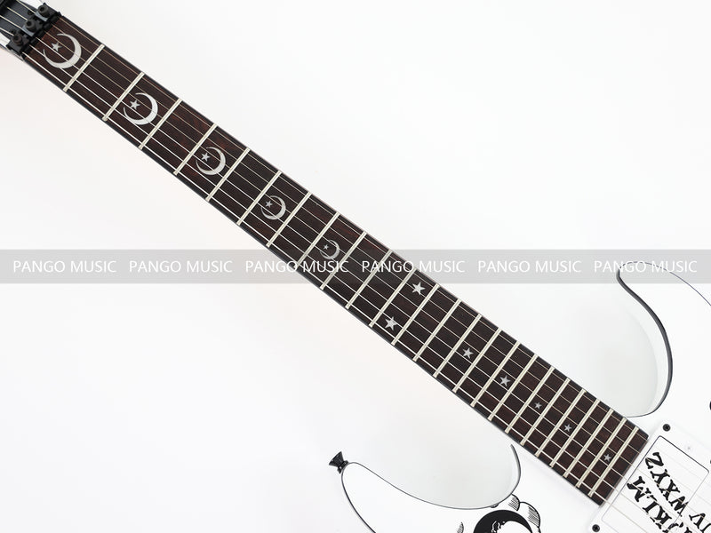 Moon Goddess Style Electric Guitar with Reverse Headstock (GKS-147)