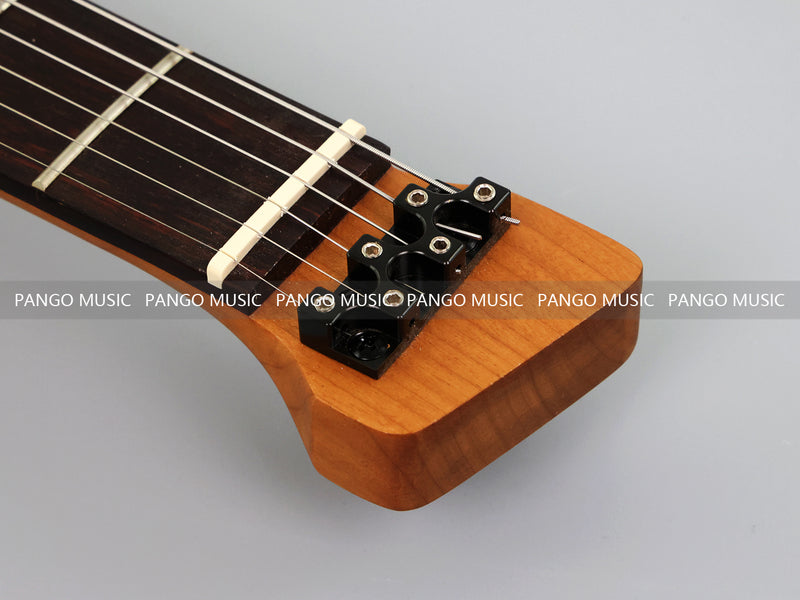 PANGO MUSIC Solid Acrylic Body Headless Electric Guitar (PTH-091)