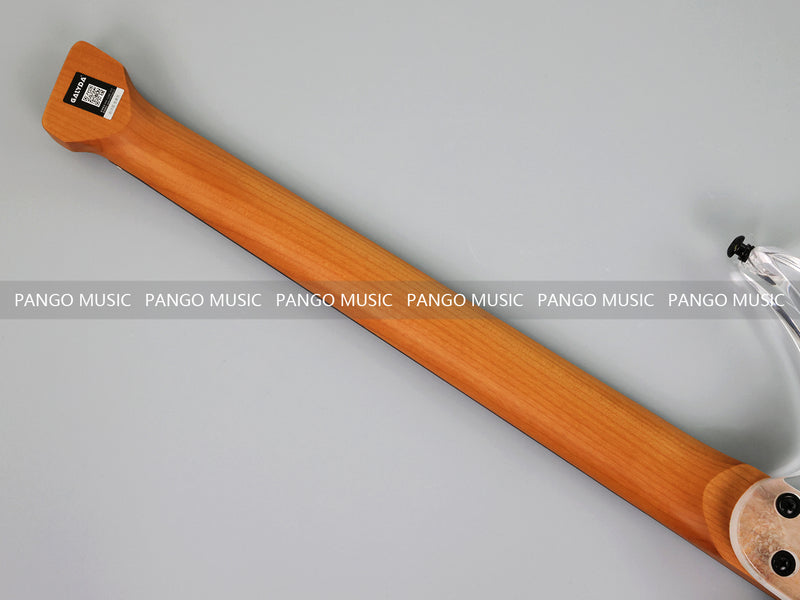 PANGO MUSIC Solid Acrylic Body Headless Electric Guitar (PTH-091)
