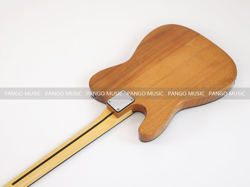 PANGO Tele-Style Semi-Hollow Electric Guitar with Flamed Maple Top (GKS-056)