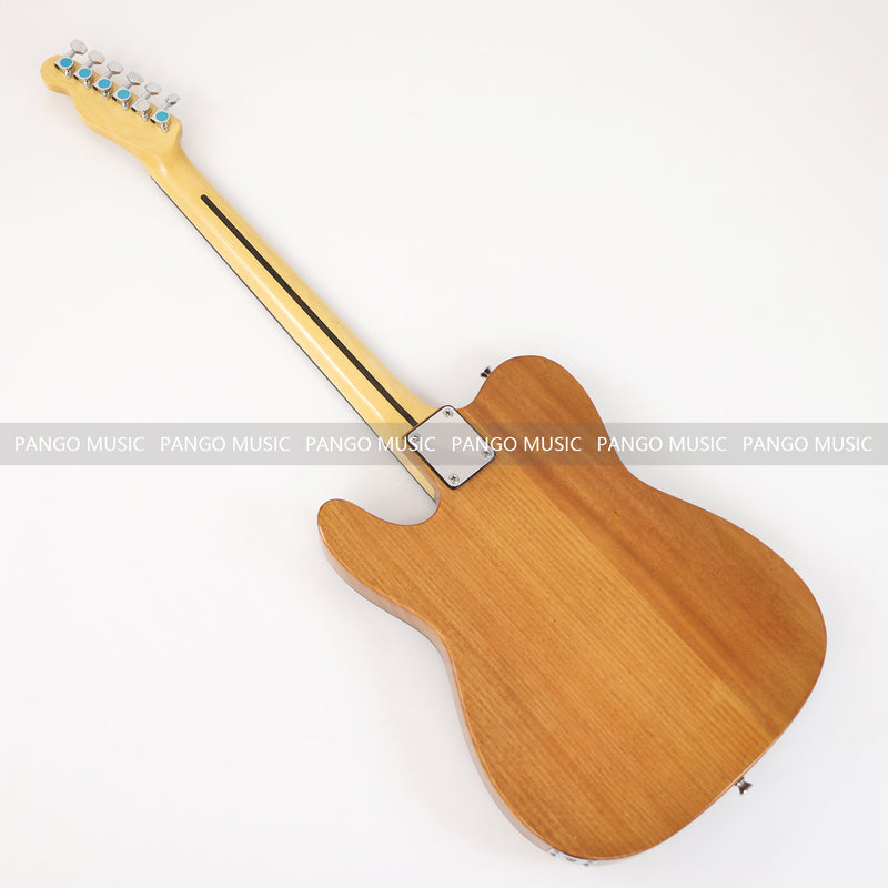 PANGO Tele-Style Semi-Hollow Electric Guitar with Flamed Maple Top (GKS-056)