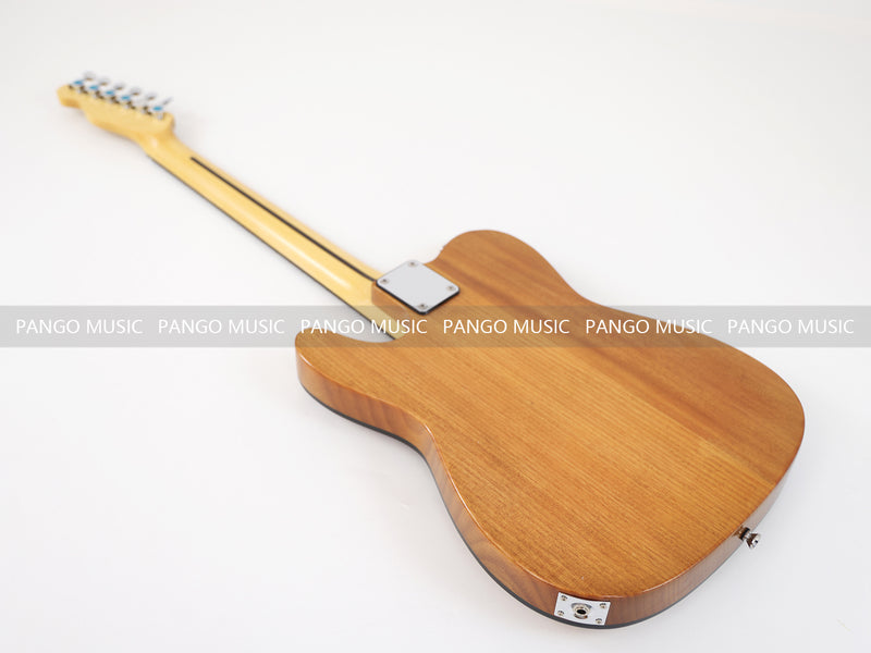 PANGO Tele-Style Semi-Hollow Electric Guitar with Flamed Maple Top (GKS-056)