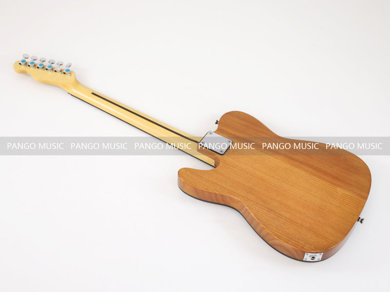 PANGO Tele-Style Semi-Hollow Electric Guitar with Flamed Maple Top (GKS-056)