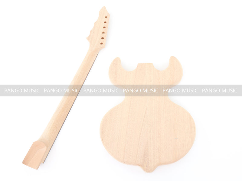 PANGO MUSIC Time Machine Series 6 Strings DIY Electric Guitar Kit (PTM-077X)