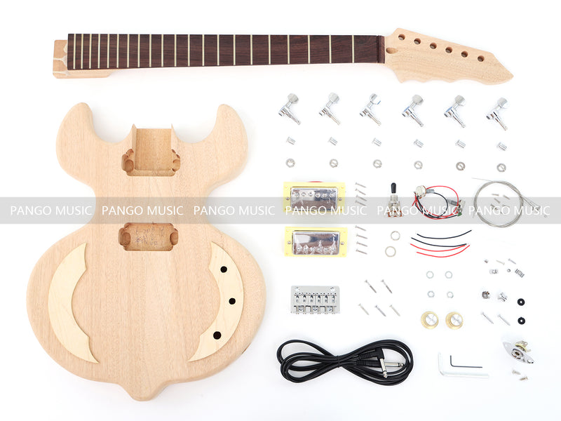 PANGO MUSIC Time Machine Series 6 Strings DIY Electric Guitar Kit (PTM-077X)