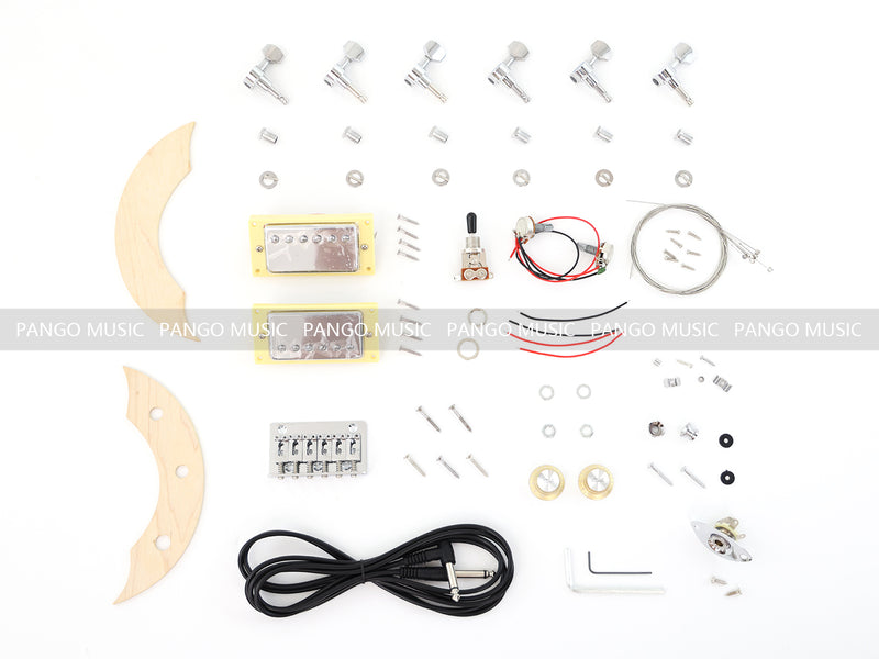 PANGO MUSIC Time Machine Series 6 Strings DIY Electric Guitar Kit (PTM-077X)