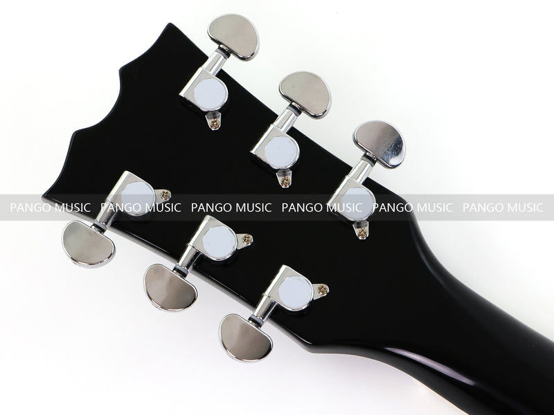 PANGO MUSIC XG Series XLP Custom All Black Electric Guitar (XLP-111)