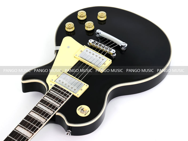 PANGO MUSIC XG Series XLP Custom All Black Electric Guitar (XLP-111)