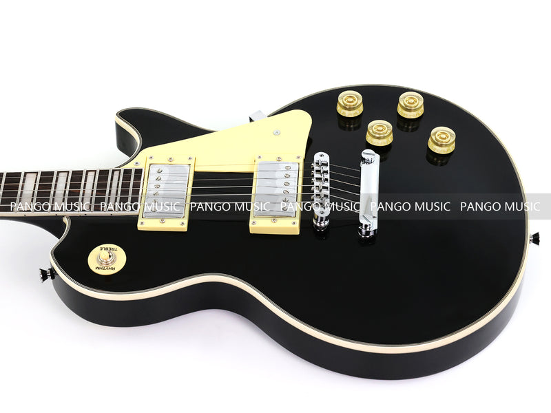 PANGO MUSIC XG Series XLP Custom All Black Electric Guitar (XLP-111)