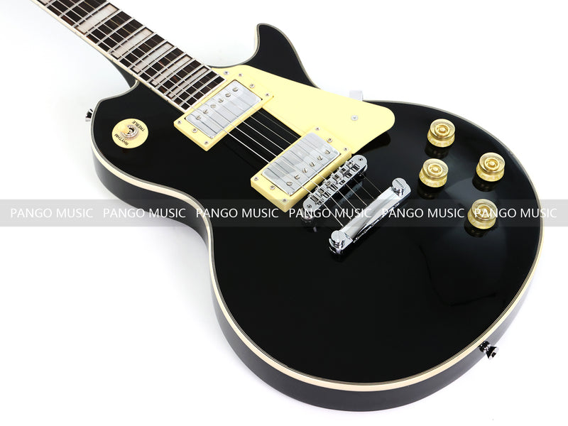 PANGO MUSIC XG Series XLP Custom All Black Electric Guitar (XLP-111)