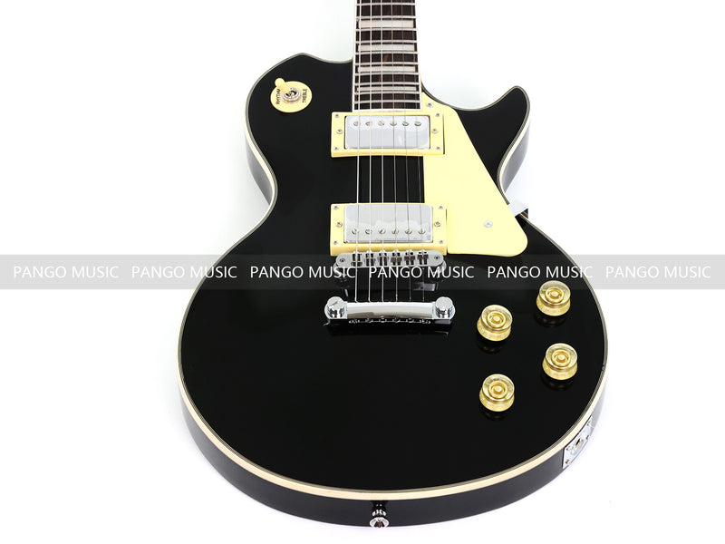 PANGO MUSIC XG Series XLP Custom All Black Electric Guitar (XLP-111)