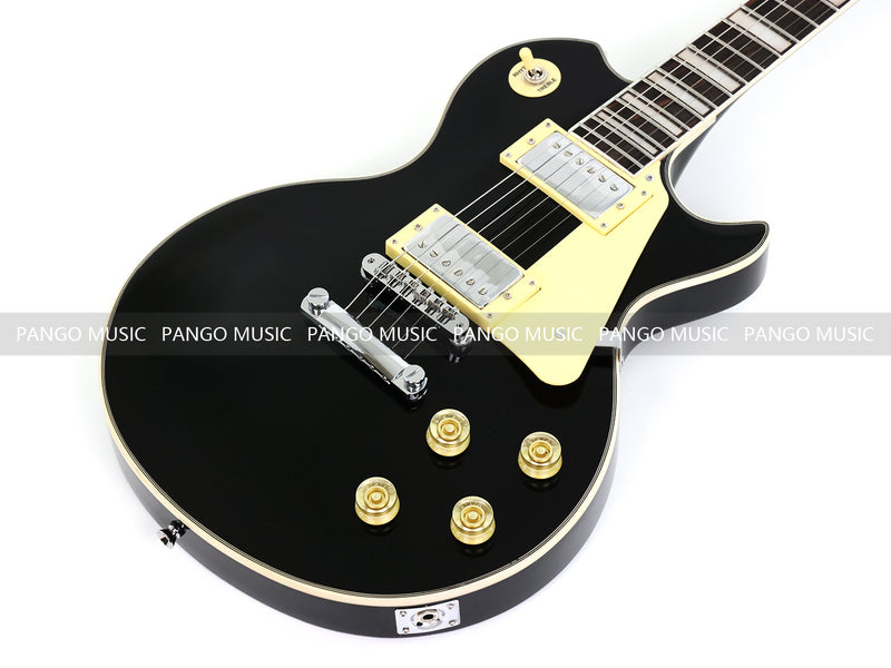 PANGO MUSIC XG Series XLP Custom All Black Electric Guitar (XLP-111)