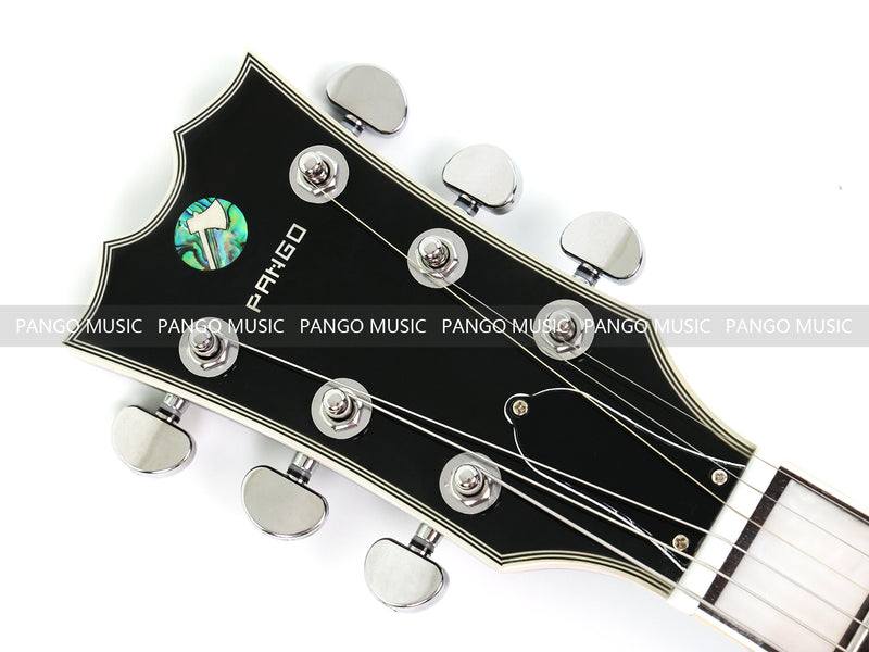 PANGO MUSIC XG Series XLP Custom All Black Electric Guitar (XLP-111)