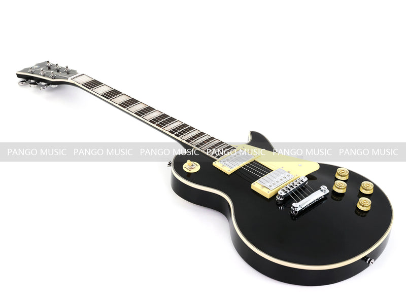 PANGO MUSIC XG Series XLP Custom All Black Electric Guitar (XLP-111)