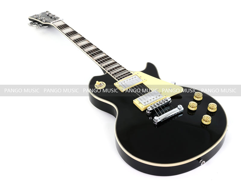PANGO MUSIC XG Series XLP Custom All Black Electric Guitar (XLP-111)