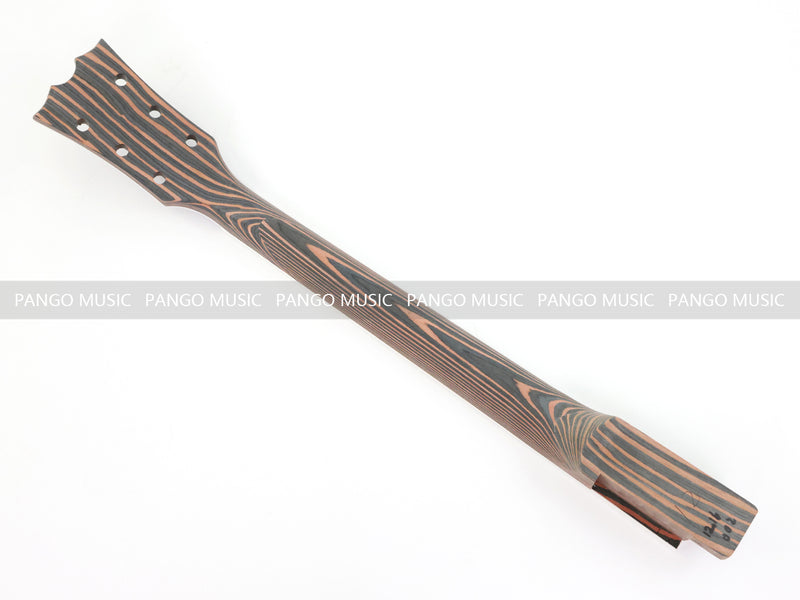 PANGO MUSIC XG Series XLP Custom All Zebrawood DIY Electric Guitar Kit (XLP-002)